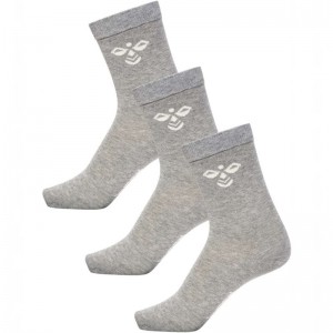 Chaussette Hummel Sutton 3-pack Enfant Grise | 233533-308