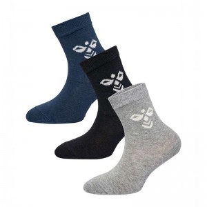 Chaussette Hummel Sutton 3-pack Enfant Noir | 533023-978