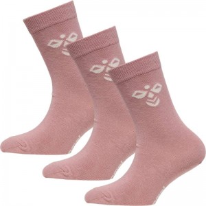 Chaussette Hummel Sutton 3-pack Enfant Rose | 790076-461