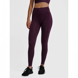 Chaussette Hummel Tif Seamless High Waist Femme Violette | 709774-353