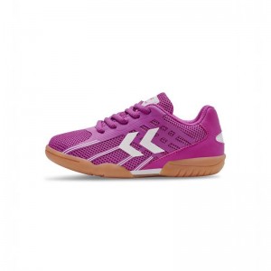 Chaussure Handball Hummel Root Elite Jr Lc Enfant Rose | 486961-632