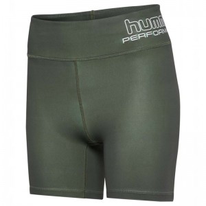 Chaussure Handball Hummel Te Fundamental Mw Tight Femme Vert | 185881-482