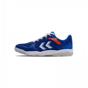 Chaussures D'intérieur Hummel Court Control Ii Femme Bleu | 129322-718