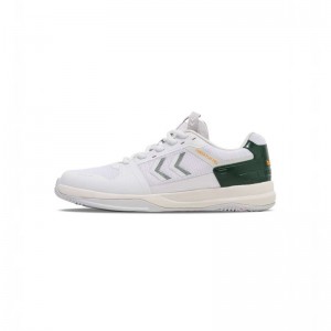 Chaussures D'intérieur Hummel Power Play Pro Femme Blanche | 767721-263
