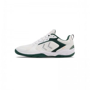 Chaussures D'intérieur Hummel Speed Court Femme Blanche | 779245-852