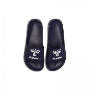 Claquette Hummel Essential Pool Homme Bleu Marine | 026980-305