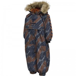 Claquette Hummel Moon Tex Snow Enfant Noir | 037240-639