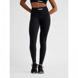 Collant Hummel Elemental Cotton Hw Femme Noir | 366676-085