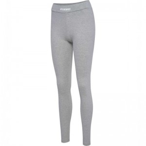 Collant Hummel Elemental Cotton Hw Femme Grise | 143459-512