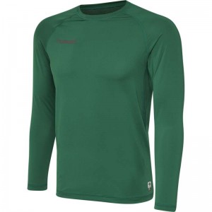 Collant Hummel First Performance Jersey L/S Homme Vert | 459441-280