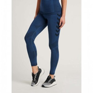 Collant Hummel First Seamless Tr W Femme Bleu Marine | 731583-507