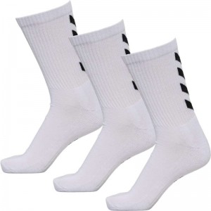 Collant Hummel Fundamental 3-pack Femme Blanche | 804021-866