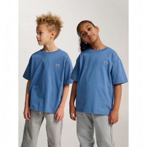 Collant Hummel Jr Loose S/S Bee Enfant Bleu | 226748-807