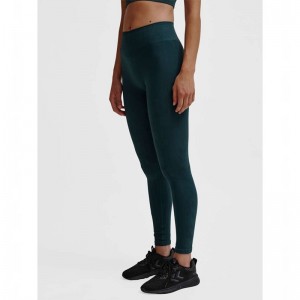Collant Hummel Mt Define Seaml Scrunch Femme Vert | 177134-545