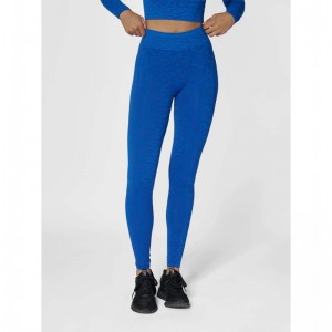 Collant Hummel Mt Leo Seamless Mw Femme Bleu | 608837-960