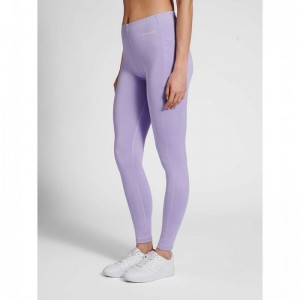 Collant Hummel Mt Mabley Mid Waist Femme Lavande | 081190-490
