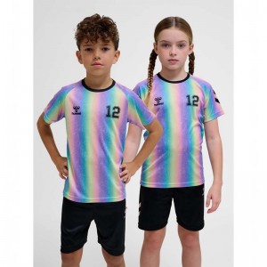 Collant Hummel Shimmer S/S Enfant Rose | 763977-819