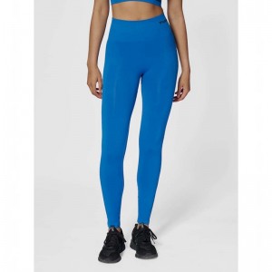 Collant Hummel Tif Seamless High Waist Femme Bleu | 647771-289