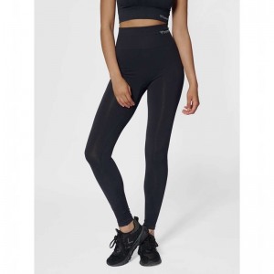 Collant Hummel Tif Seamless High Waist Femme Noir | 457541-565