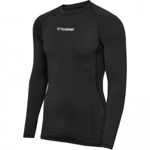 Couche De Base Hummel Bl Performance L/S Homme Noir | 879420-500