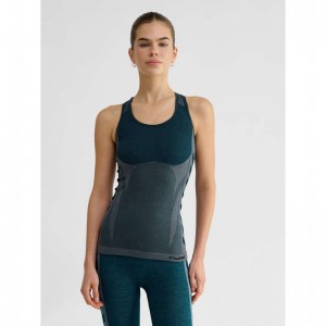 Debardeur Hummel Clea Seamless Femme Bleu | 476515-281