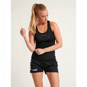 Debardeur Hummel First Seamless W Femme Noir | 175870-173