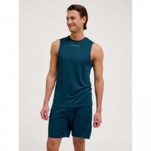 Debardeur Hummel Te Flex Homme Bleu Marine | 199744-446