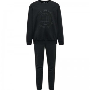 Ensembles Hummel Global Track Enfant Noir | 835505-393