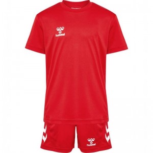 Ensembles Hummel Logo Enfant Rouge | 591568-273