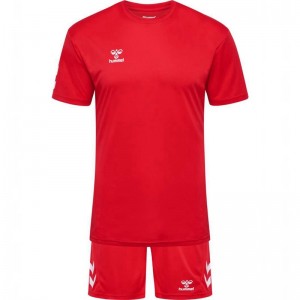 Ensembles Hummel Logo Homme Rouge | 561360-778