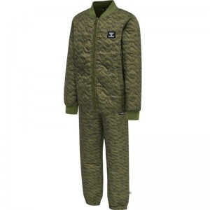 Ensembles Hummel Sobi Thermo Enfant Vert Olive | 823210-299