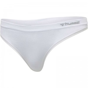 Lanières Hummel Juno Seamless Femme Blanche | 687355-628
