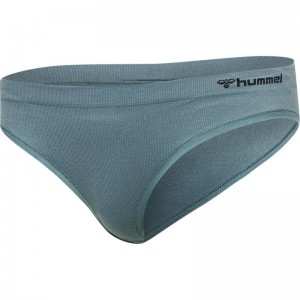 Lanières Hummel Juno Seamless Femme Bleu | 334097-168