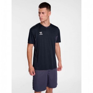 Maillot Hummel Authentic Pl S/S Homme Noir | 618038-877