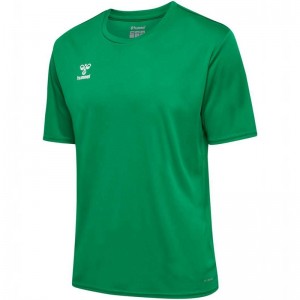 Maillot Hummel Essential S/S Homme Vert | 881973-259