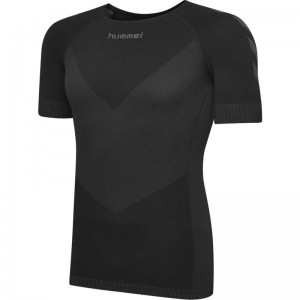 Maillot Hummel Hummel First Seamless S/S Homme Noir | 606147-392