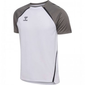 Maillot Hummel Lead 2.0 S/S Homme Blanche | 866265-320