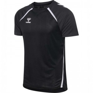 Maillot Hummel Lead 2.0 S/S Homme Noir | 636369-697