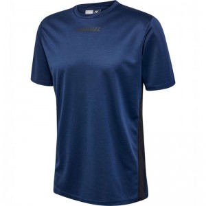 Maillot Hummel Multi Pl Homme Bleu Marine | 177898-669