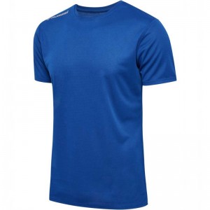 Maillot Hummel Run S/S Homme Bleu | 590624-123