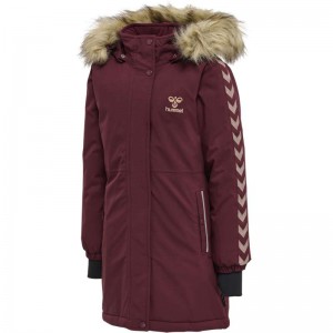 Manteaux Hummel Leaf Tex Enfant Bordeaux | 191527-231