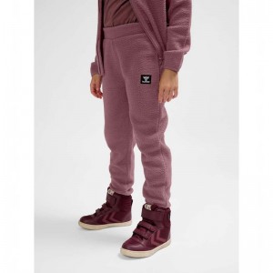 Pantalon Hummel Atlas Fleece Enfant Rose | 482206-487