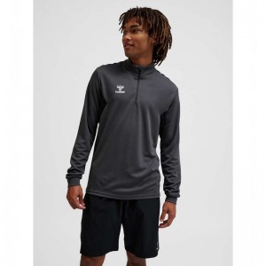 Pantalon Hummel Authentic Half Zip Sweat Homme Grise | 795213-864