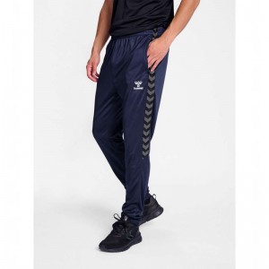 Pantalon Hummel Authentic Training Homme Bleu Marine | 071419-431