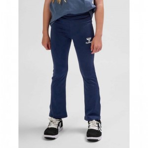 Pantalon Hummel Aya High Rise Flare Enfant Noir | 683071-245