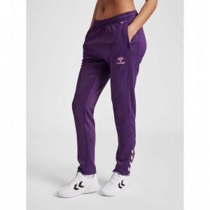 Pantalon Hummel Core Xk Poly Femme Violette | 850120-447