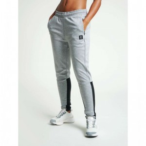 Pantalon Hummel Essi Tapered Femme Grise | 718066-673