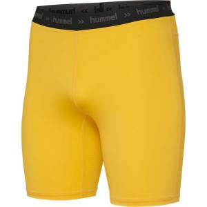 Pantalon Hummel First Performance Tight Homme Jaune | 897877-100
