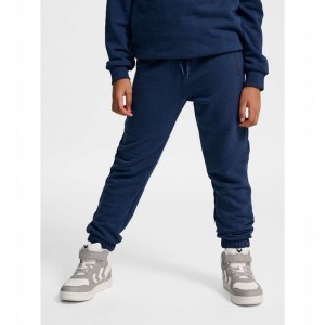 Pantalon Hummel Jr Base Regular Enfant Bleu Marine | 953832-791