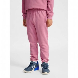 Pantalon Hummel Jr Base Regular Enfant Rose | 268494-521